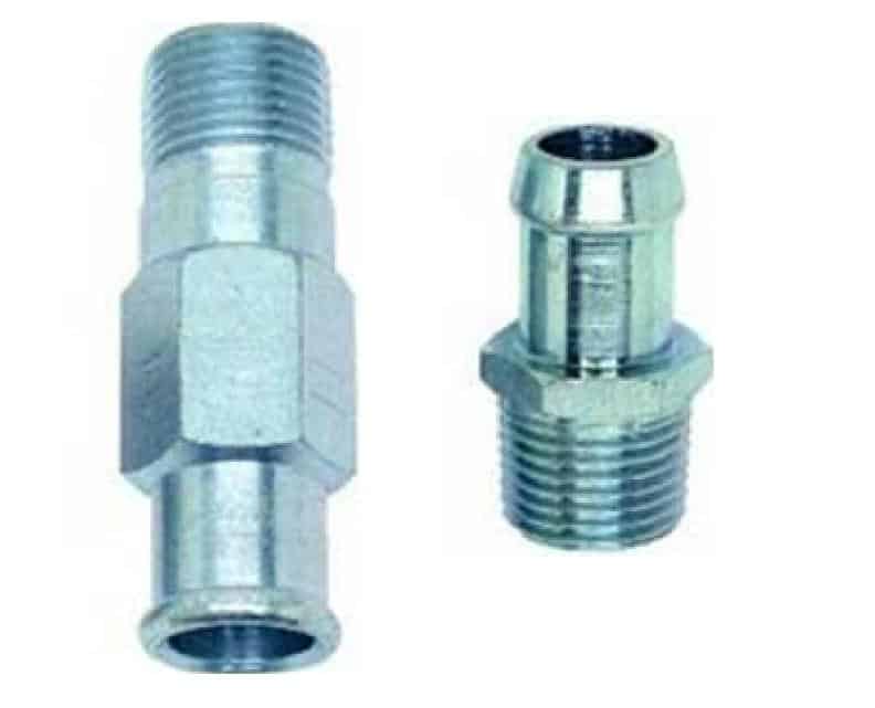 Heater Hose Outlet Pipe Set: AF 1/2" thread